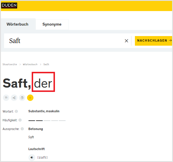 der Saft, den Saft oldu - Akkusativ Almanca Konu Anlatımı