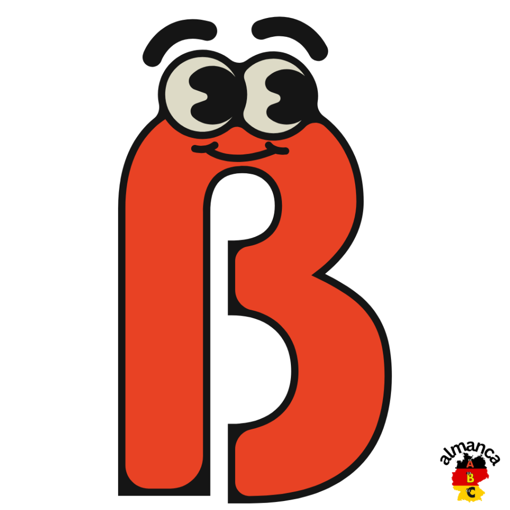 Almanca B Harfi Nasıl Yazılır (SS) S S ẞ