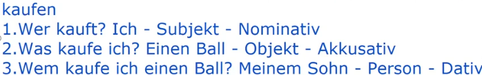 nominativ, akkusativ ve dativ i&ccedil;in &ouml;rnek almanca c&uuml;mle