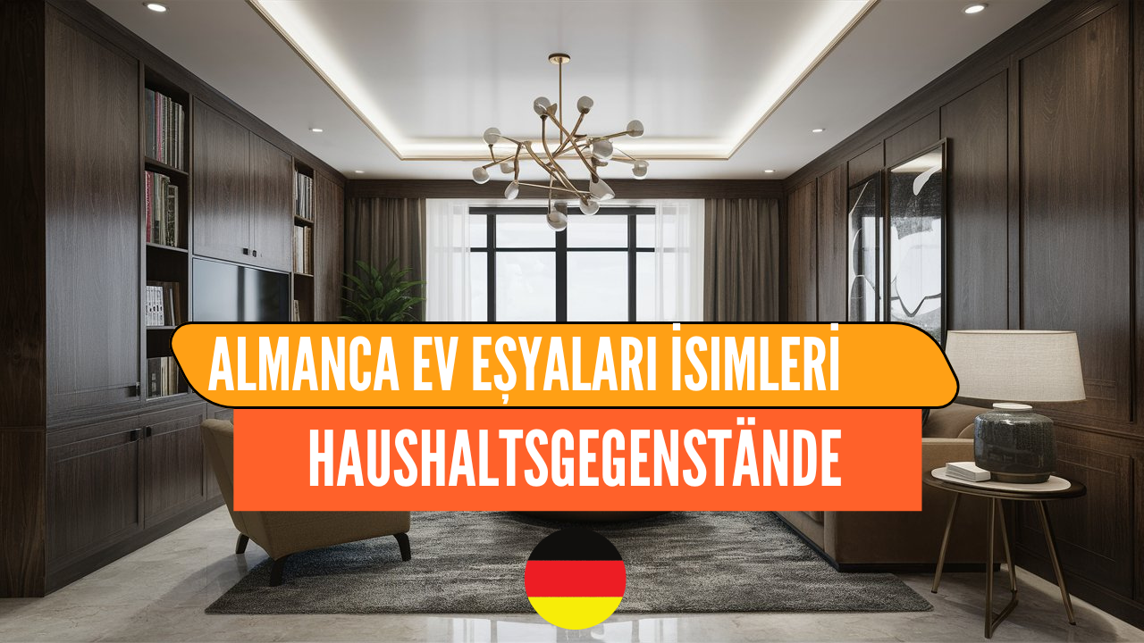 Almanca Ev Eşyaları İsimleri