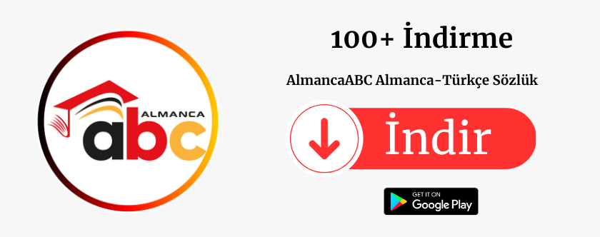 AlmancaABC Almanca-Türkçe Sözlük Google Play Store İndir